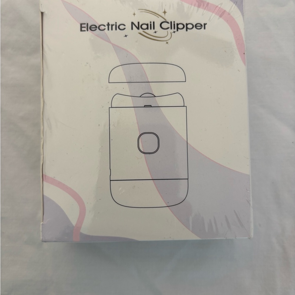 Electric Nail Clipper - White new in box sealed